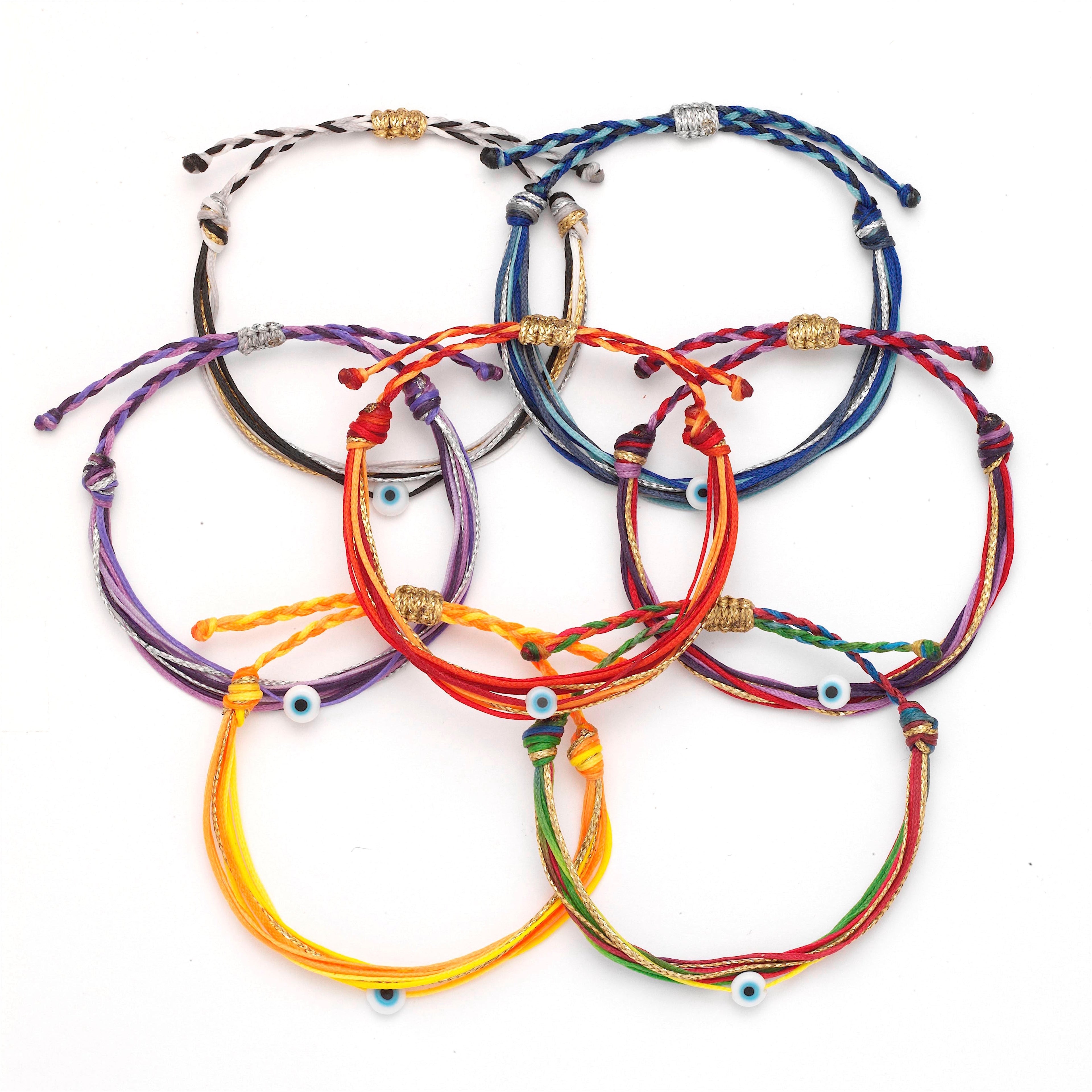 Duo Color String Bracelet