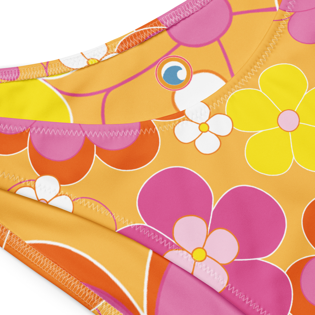 Floral Print Bikini Set - Coastal Bloom