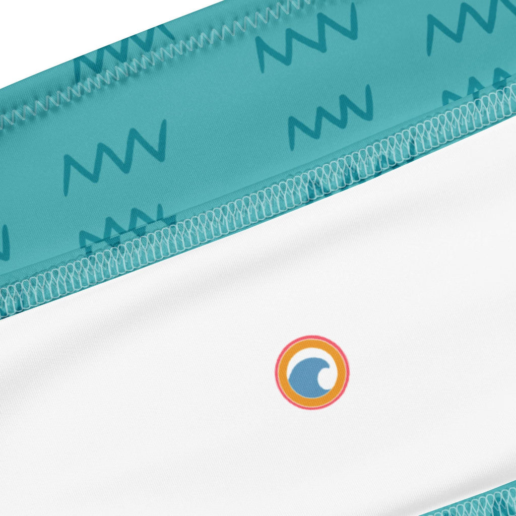 Wave Print Bikini Set – Turquoise Wave